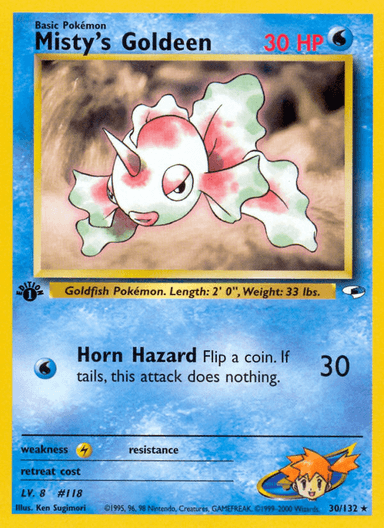 Misty's Goldeen, Gym Heroes 30