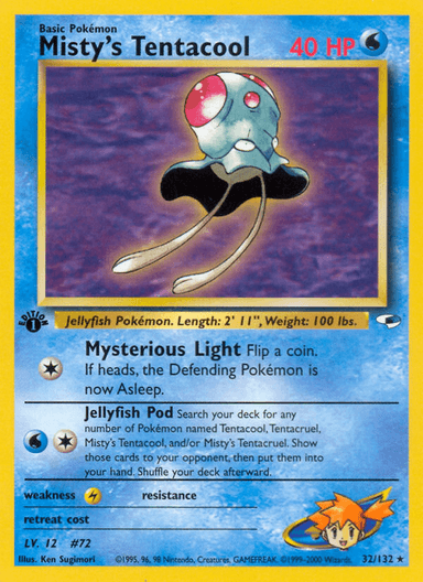 Misty's Tentacool, Gym Heroes 32