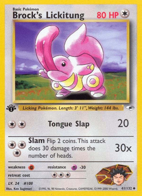 Brock's Lickitung, Gym Heroes 41
