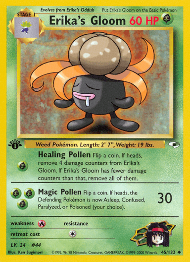 Erika's Gloom, Gym Heroes 45