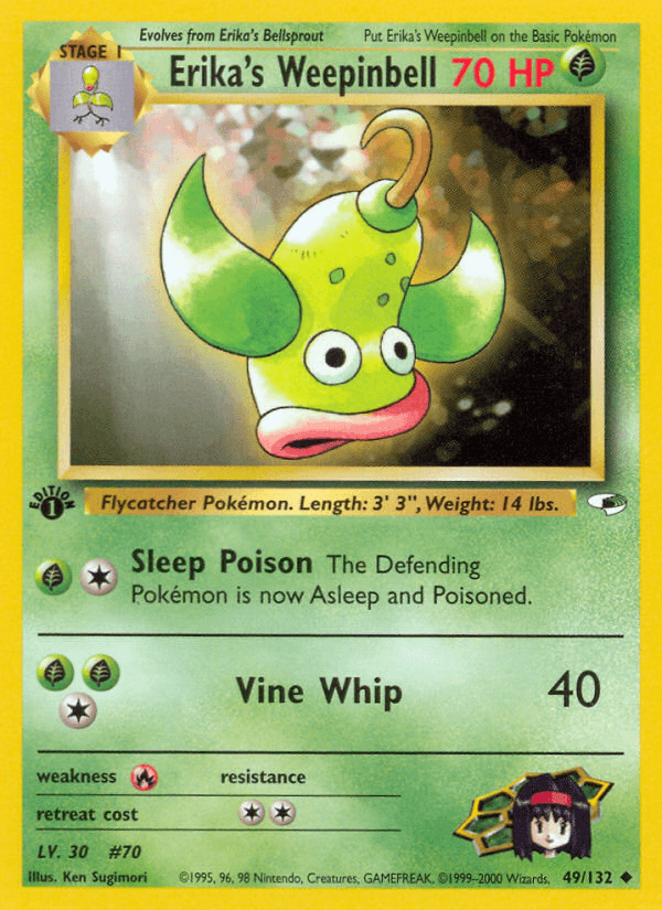Erika's Weepinbell, Gym Heroes 49