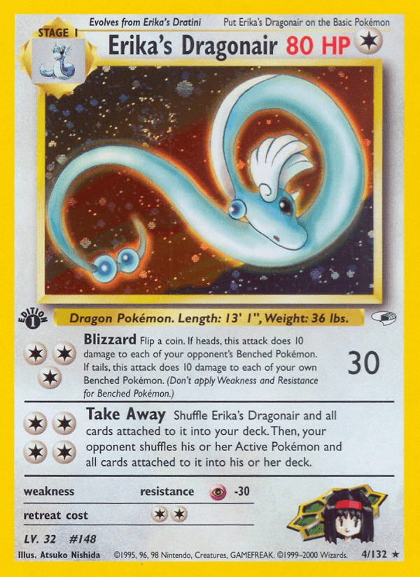 Erika's Dragonair, Gym Heroes 4
