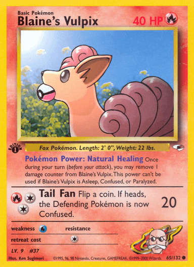 Blaine's Vulpix, Gym Heroes 65