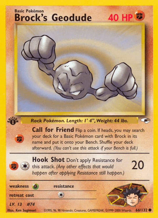 Brock's Geodude, Gym Heroes 66