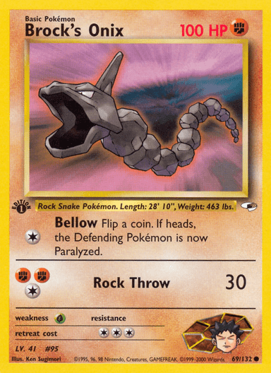Brock's Onix, Gym Heroes 69