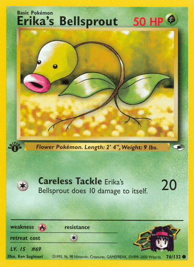 Erika's Bellsprout, Gym Heroes 76