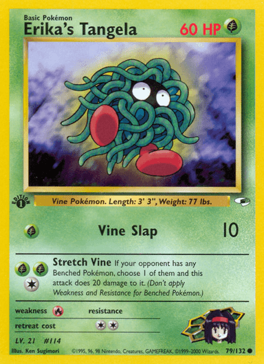 Erika's Tangela, Gym Heroes 79