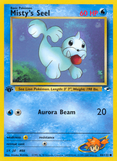 Misty's Seel, Gym Heroes 88