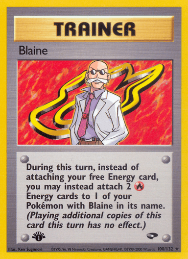 Blaine, Gym Challenge 100