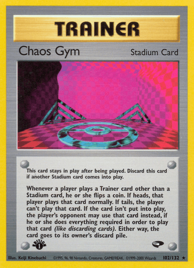 Chaos Gym, Gym Challenge 102