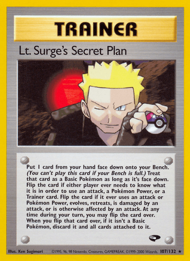 Lt. Surge's Secret Plan, Gym Challenge 107