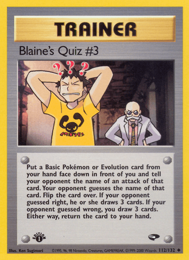 Blaine's Quiz #3, Gym Challenge 112