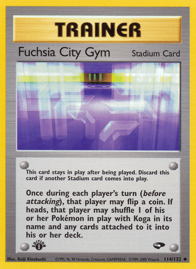 Fuchsia City Gym, Gym Challenge 114