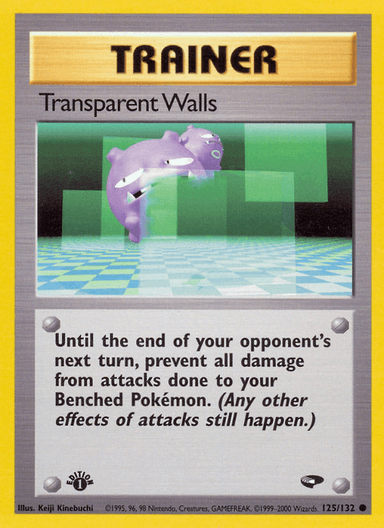 Transparent Walls, Gym Challenge 125