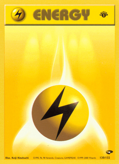 Lightning Energy, Gym Challenge 130