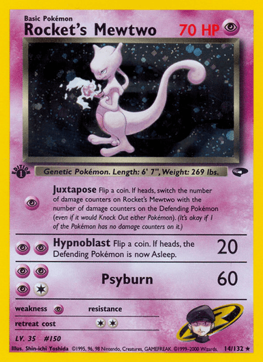 Rocket's Mewtwo, Gym Challenge 14