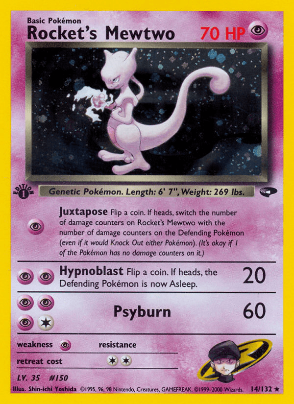 Rocket's Mewtwo, Gym Challenge 14