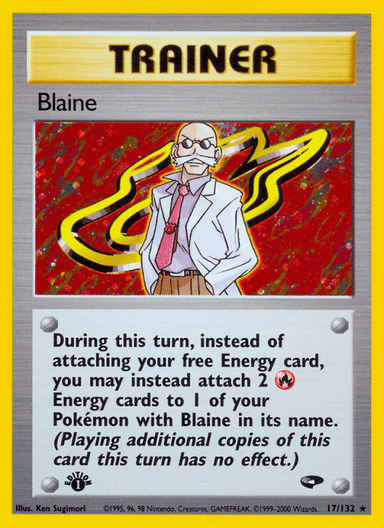 Blaine, Gym Challenge 17