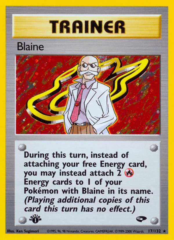 Blaine, Gym Challenge 17