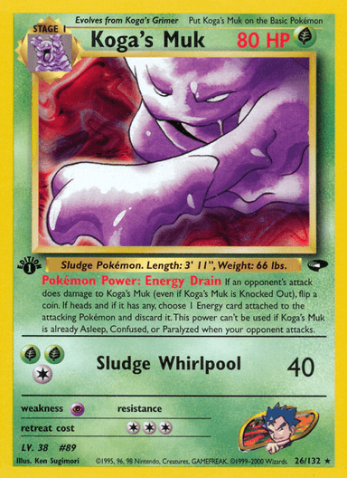 Koga's Muk, Gym Challenge 26