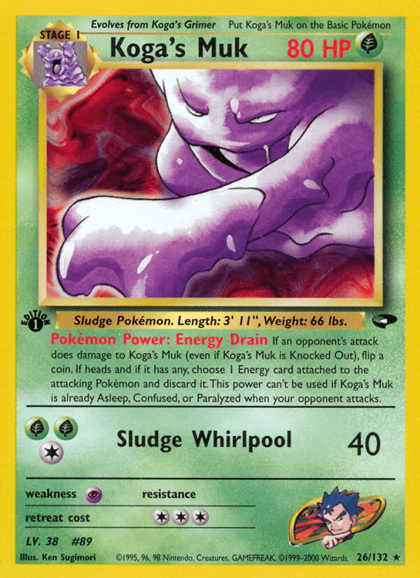 Koga's Muk, Gym Challenge 26