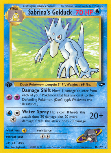 Sabrina's Golduck, Gym Challenge 30