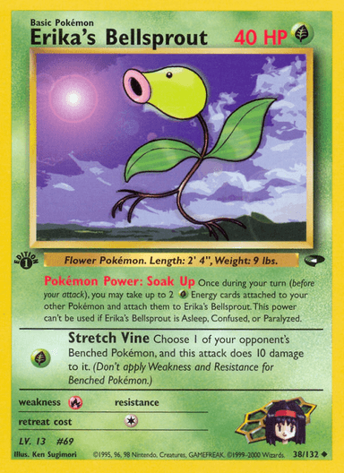 Erika's Bellsprout, Gym Challenge 38