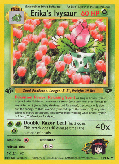 Erika's Ivysaur, Gym Challenge 41