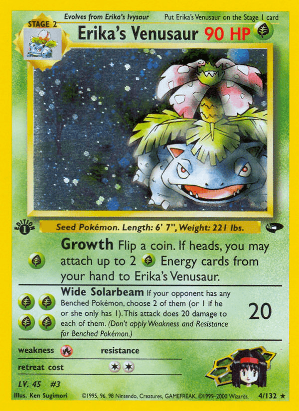 Erika's Venusaur, Gym Challenge 4