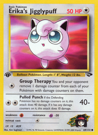 Erika's Jigglypuff, Gym Challenge 69