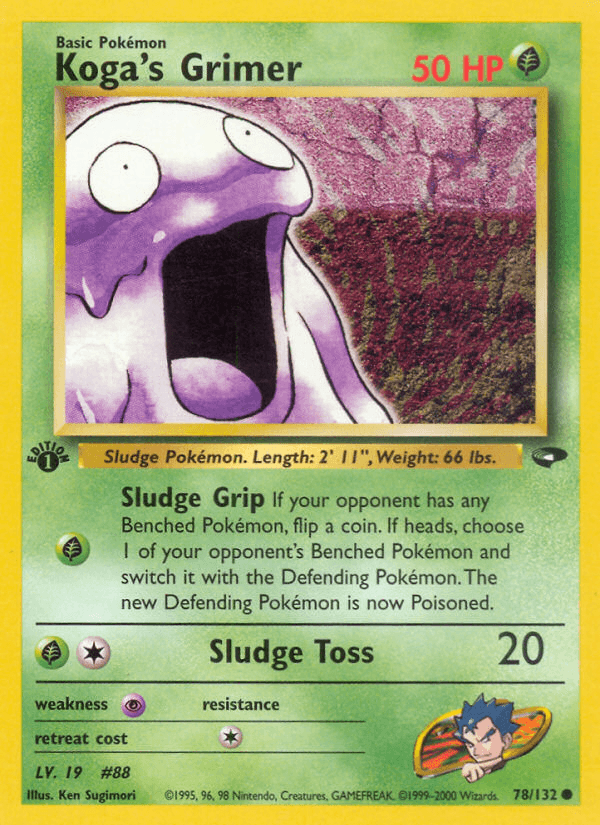 Koga's Grimer, Gym Challenge 78