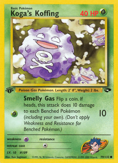 Koga's Koffing, Gym Challenge 79