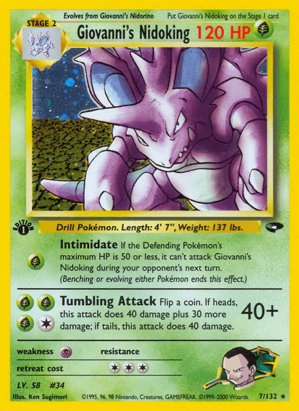 Giovanni's Nidoking, Gym Challenge 7