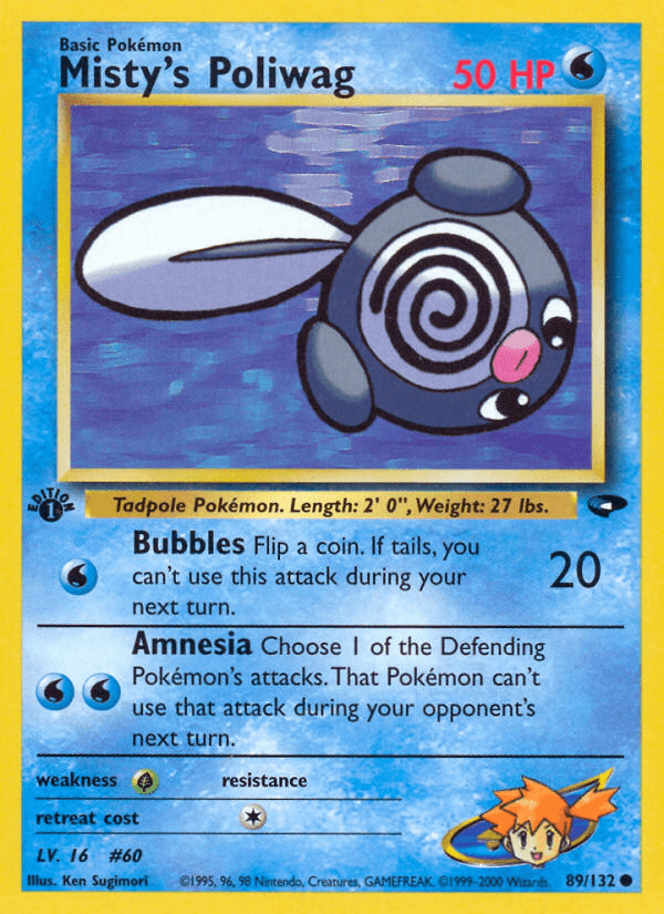 Misty's Poliwag, Gym Challenge 89