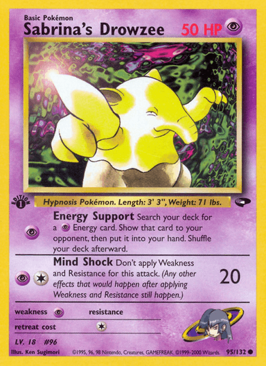 Sabrina's Drowzee, Gym Challenge 95