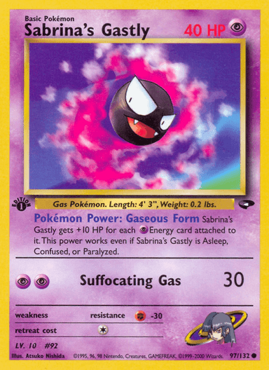 Sabrina's Gastly, Gym Challenge 97