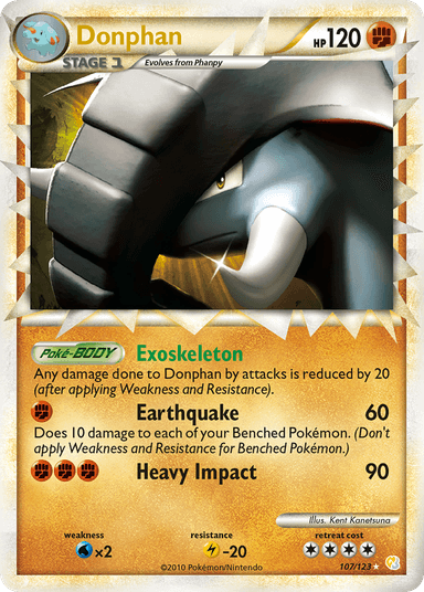Donphan, HeartGold & SoulSilver 107