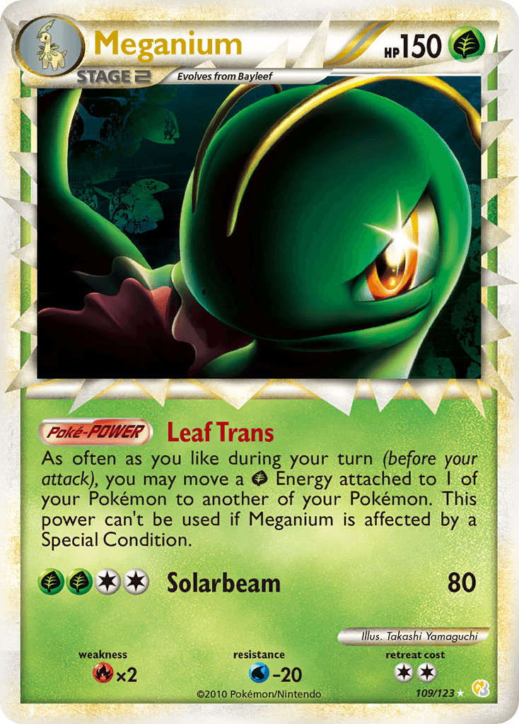 Meganium, HeartGold & SoulSilver 109