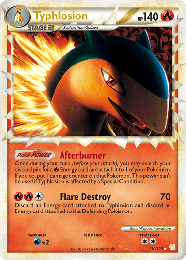 Typhlosion, HeartGold & SoulSilver 110
