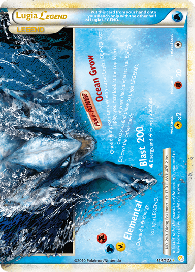 Lugia LEGEND, HeartGold & SoulSilver 114