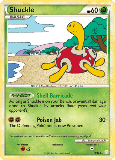 Shuckle, HeartGold & SoulSilver 11
