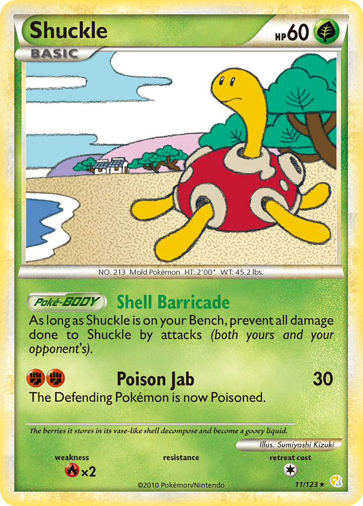 Shuckle, HeartGold & SoulSilver 11