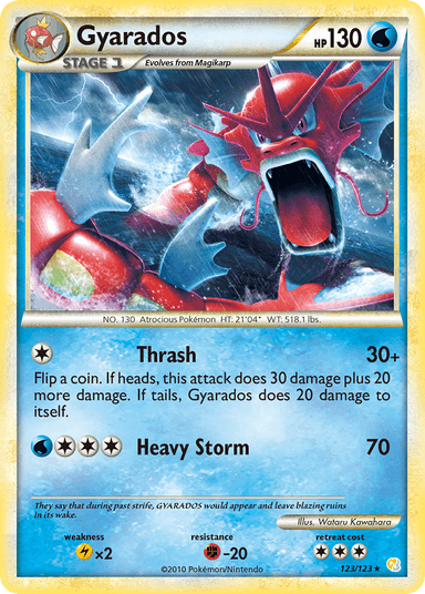 Gyarados, HeartGold & SoulSilver 123