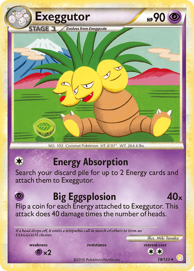 Exeggutor, HeartGold & SoulSilver 18
