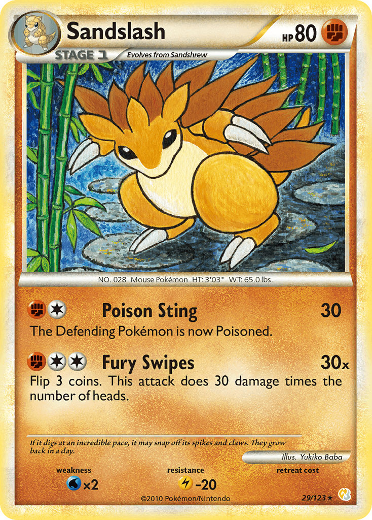 Sandslash, HeartGold & SoulSilver 29