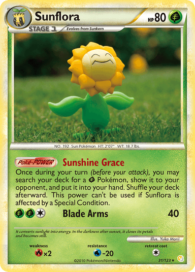 Sunflora, HeartGold & SoulSilver 31