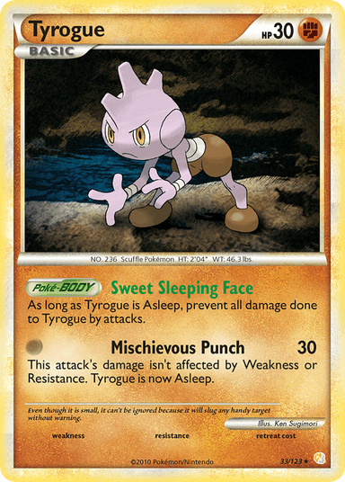 Tyrogue, HeartGold & SoulSilver 33