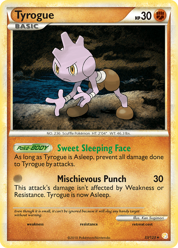Tyrogue, HeartGold & SoulSilver 33