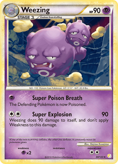Weezing, HeartGold & SoulSilver 34