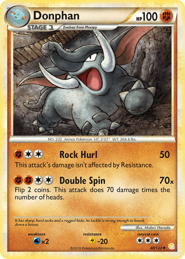Donphan, HeartGold & SoulSilver 40